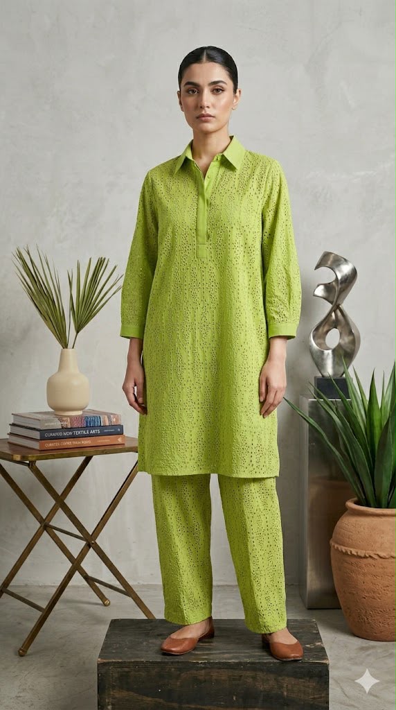 Meherbano Threadwork Frock