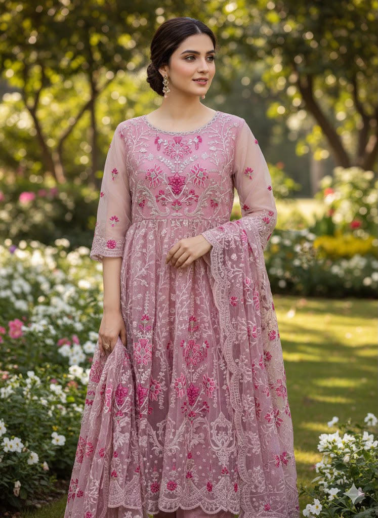 Areej Mirror-Work Angrakha